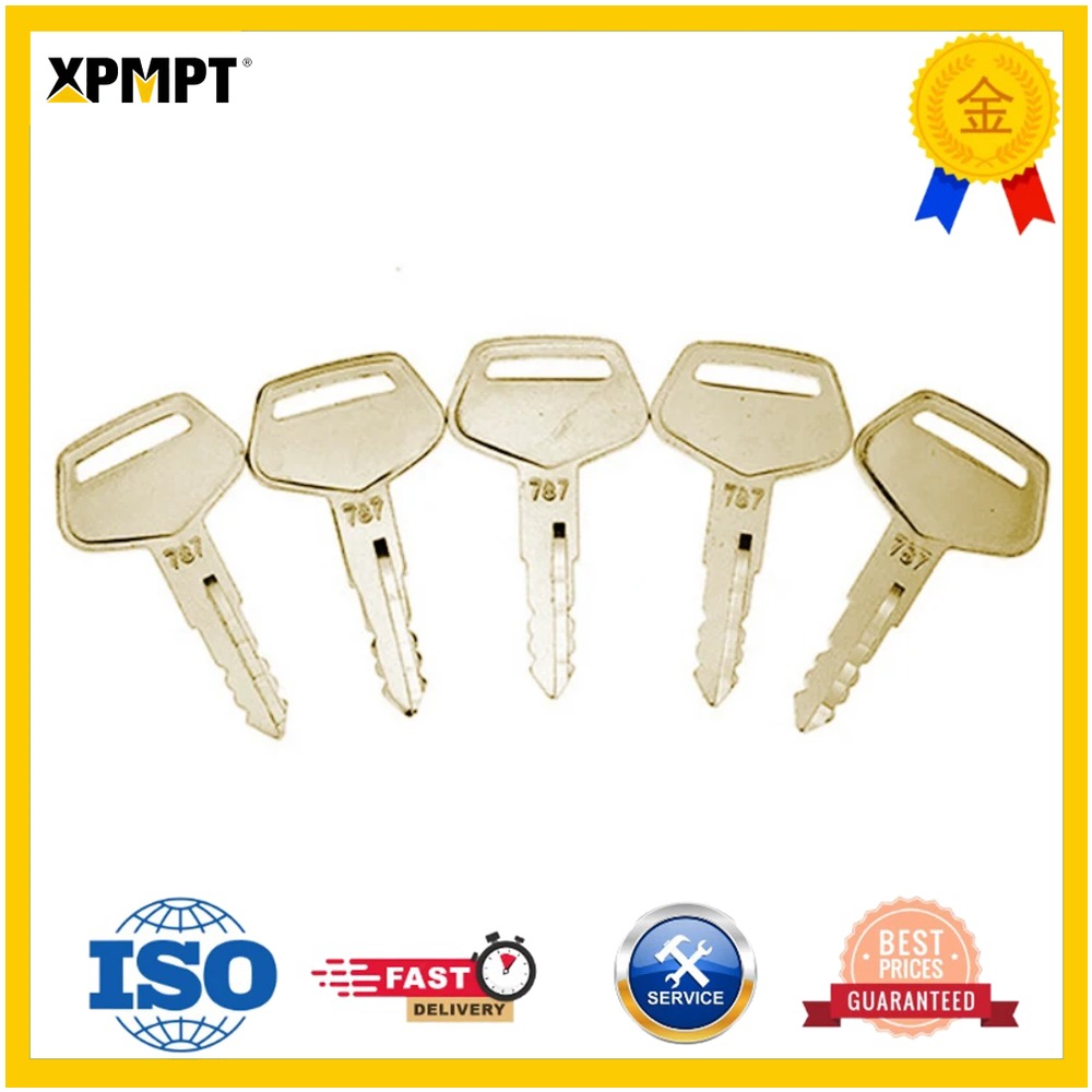 Heavy Equipment Keys - 5 Chaves 787 para Equipamentos Pesados