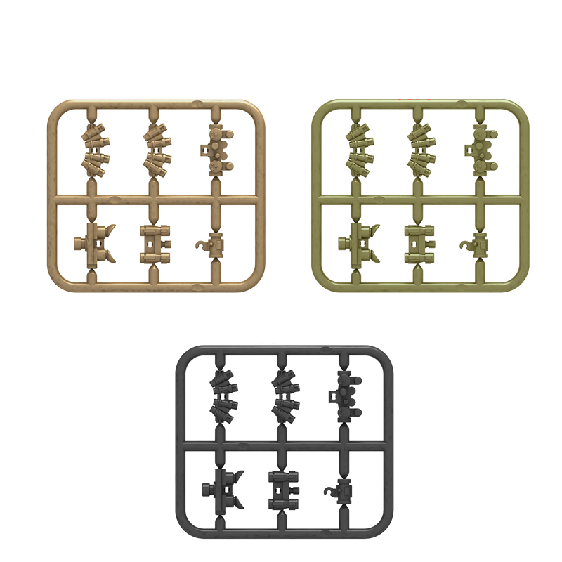 Heavy Equipment Lego - Blocos de Construção de Montagem Militar,