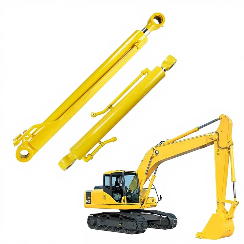 Heavy Equipment With Bucket - Cilindro Hidráulico de Braço e Lança