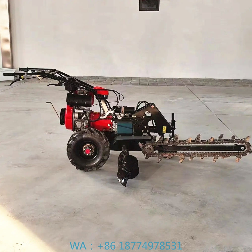 Trencher Machine Small - Máquina de escavadeira para venda Uso
