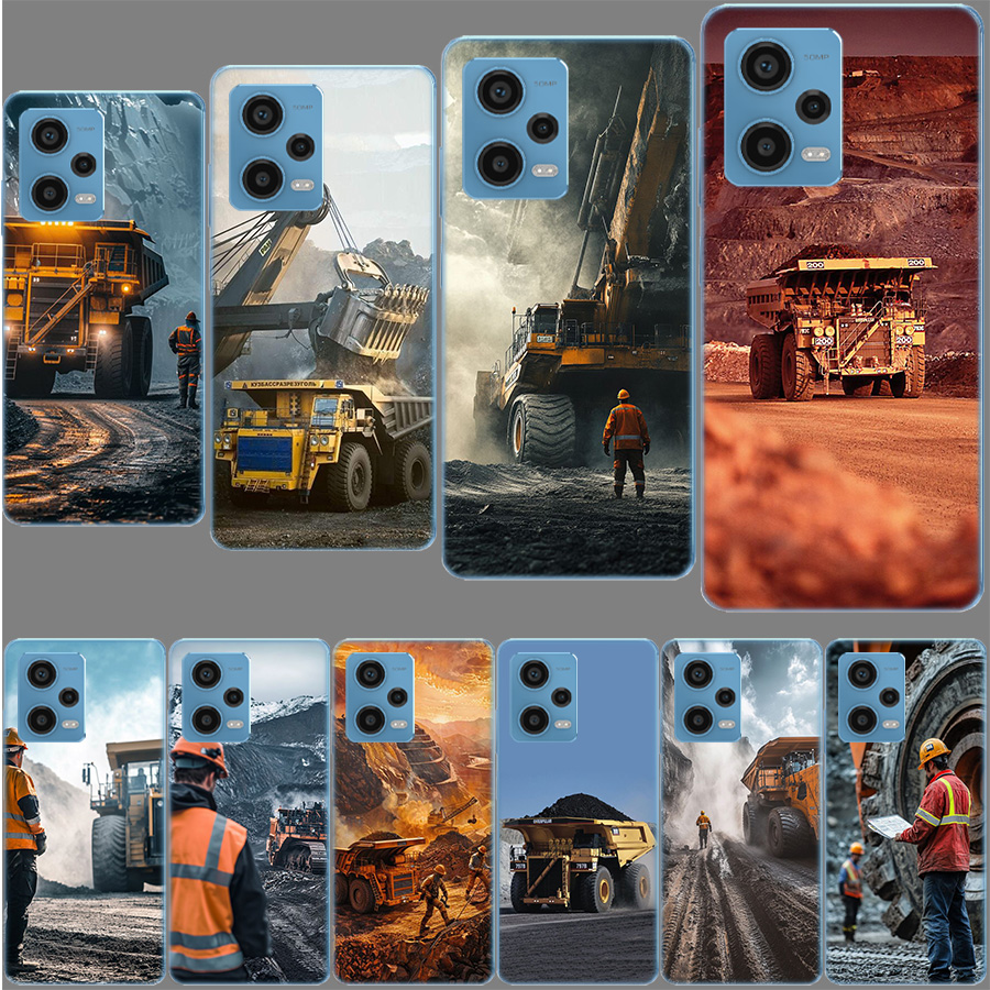 Heavy Equipment Inspection - Capa de Celular Robusta com Design
