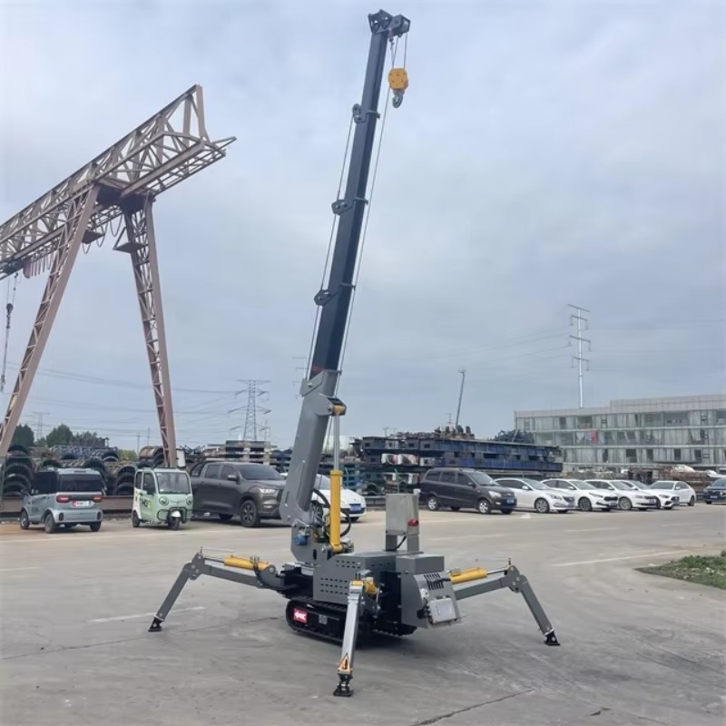 Heavy Equipment Electrical - Mini Guindaste Aranha Compacto Hidráulico Elétrico