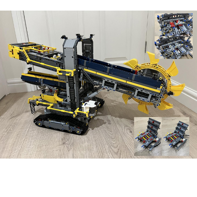 Heavy Equipment Lego - MOC-24566 novo 42055 slic balde roda
