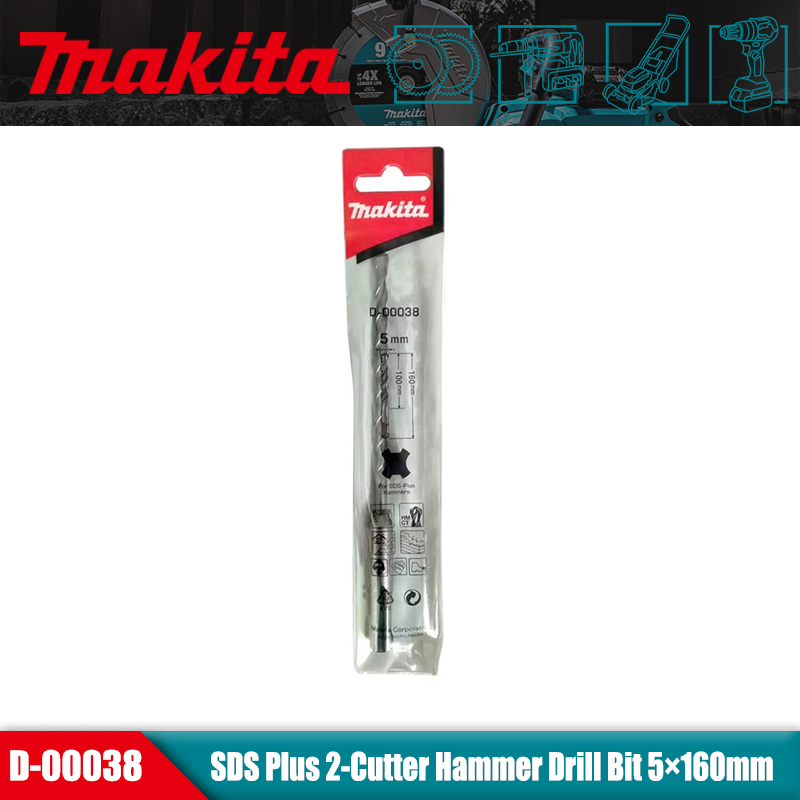 Electric Concrete Cutter - Broca de Martelo SDS Plus Makita