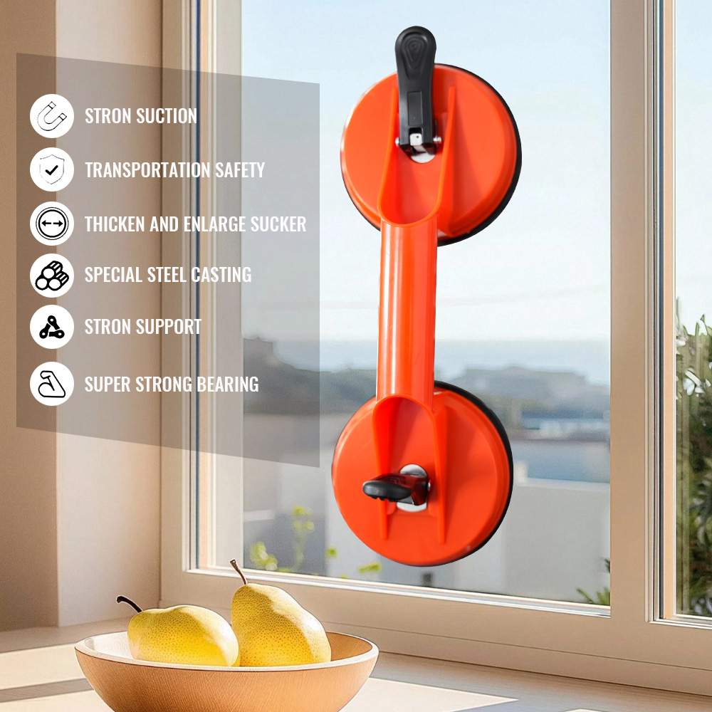 Vacuum Suction Cup Lifter - Ventosas de elevação de vidro, suporte