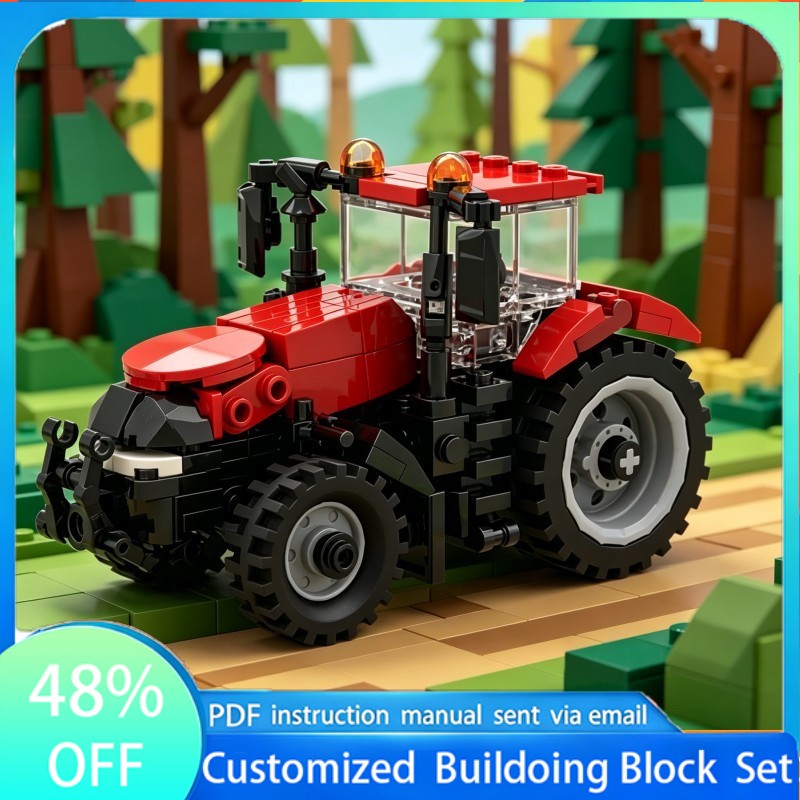 Heavy Equipment Lego - 214 Peças de Blocos de Montar