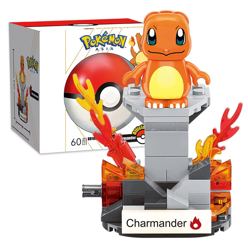 Heavy Equipment Lego - Blocos de Montar Pokémon Mini Pikachu-Claw