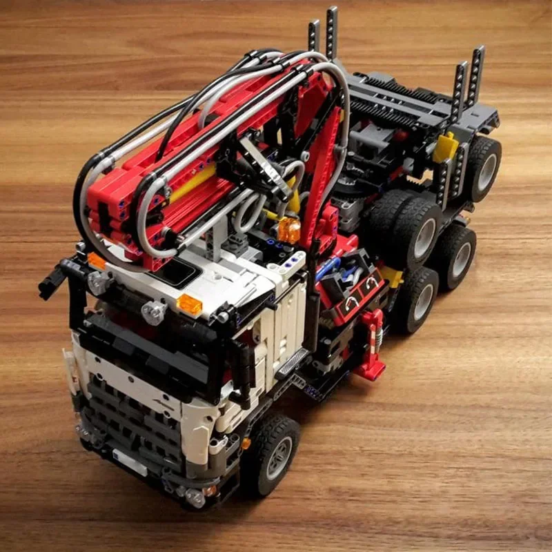 Heavy Equipment Lego - 42043 caminhão de madeira longo guindaste