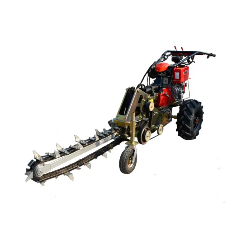 Vários tipos de máquinas de es - Trencher Machine Small avaliação e preço