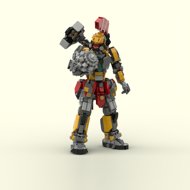 Modelo de mecha de combate pes - Heavy Equipment Lego avaliação e preço