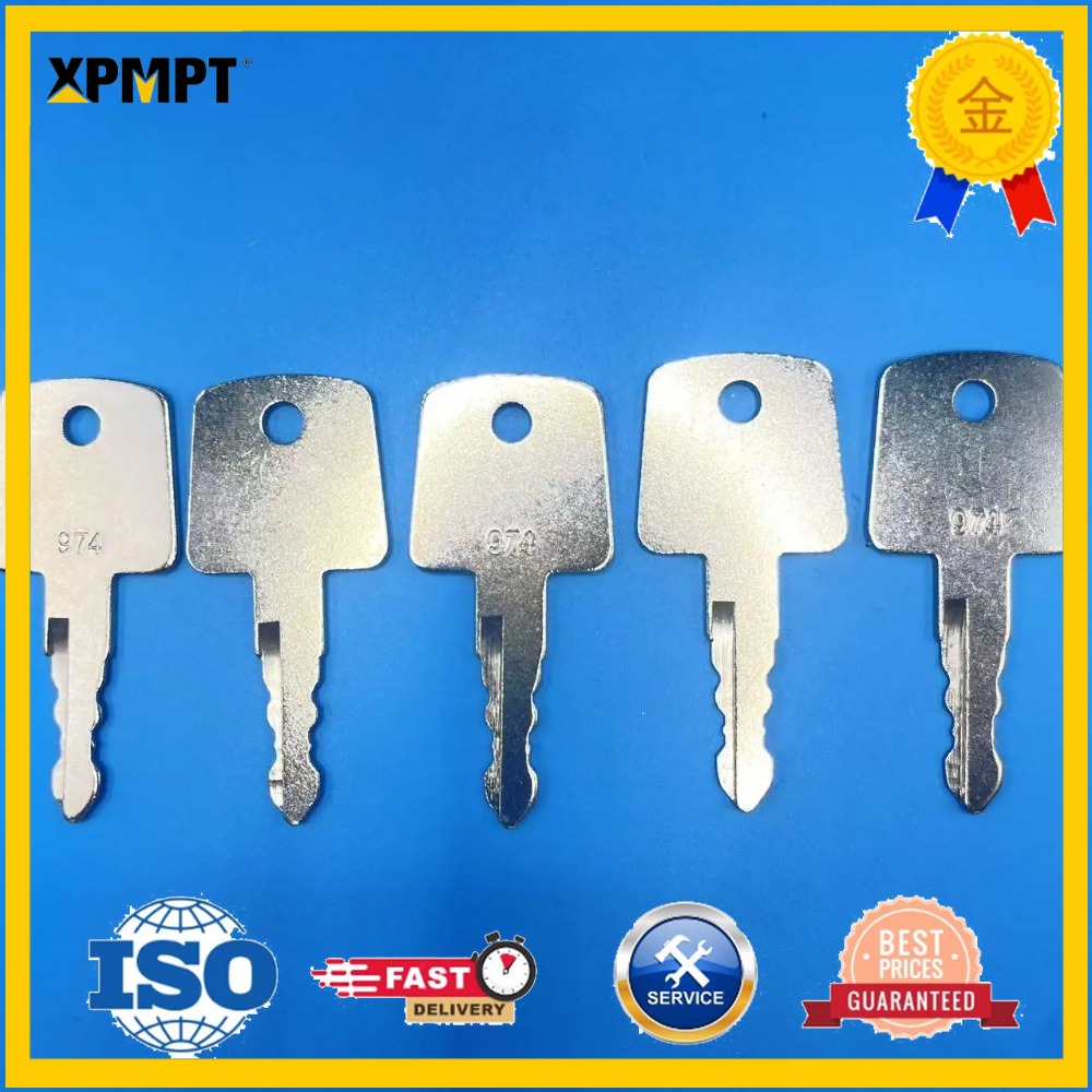 1/5/10 peças Chaves de Ignição - Heavy Equipment Keys avaliação e preço