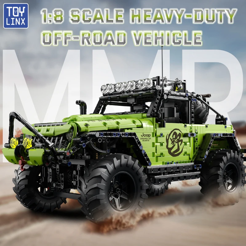 Toylynx diy moc veículo off-ro - Heavy Equipment Lego avaliação e preço