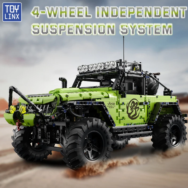 Toylynx diy moc veículo off-ro - Heavy Equipment Lego avaliação e preço