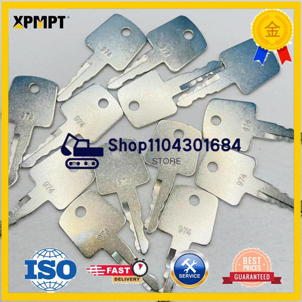 10 Chaves de Ignição Sakai par - Heavy Equipment Keys avaliação e preço