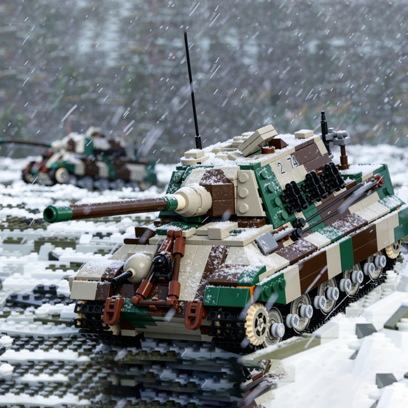 Modelo de Destruidor de Tanque - Heavy Equipment Lego avaliação e preço