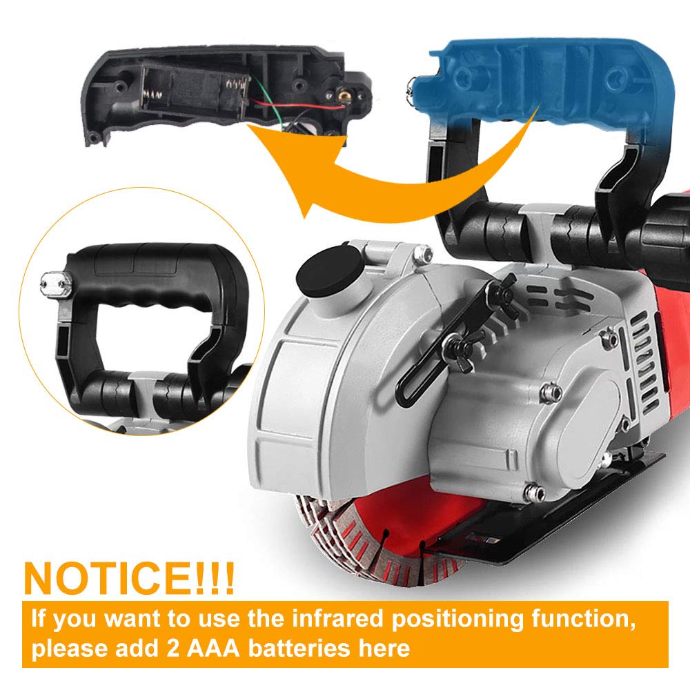Máquina de ranhurar parede, co - Electric Concrete Cutter avaliação e preço