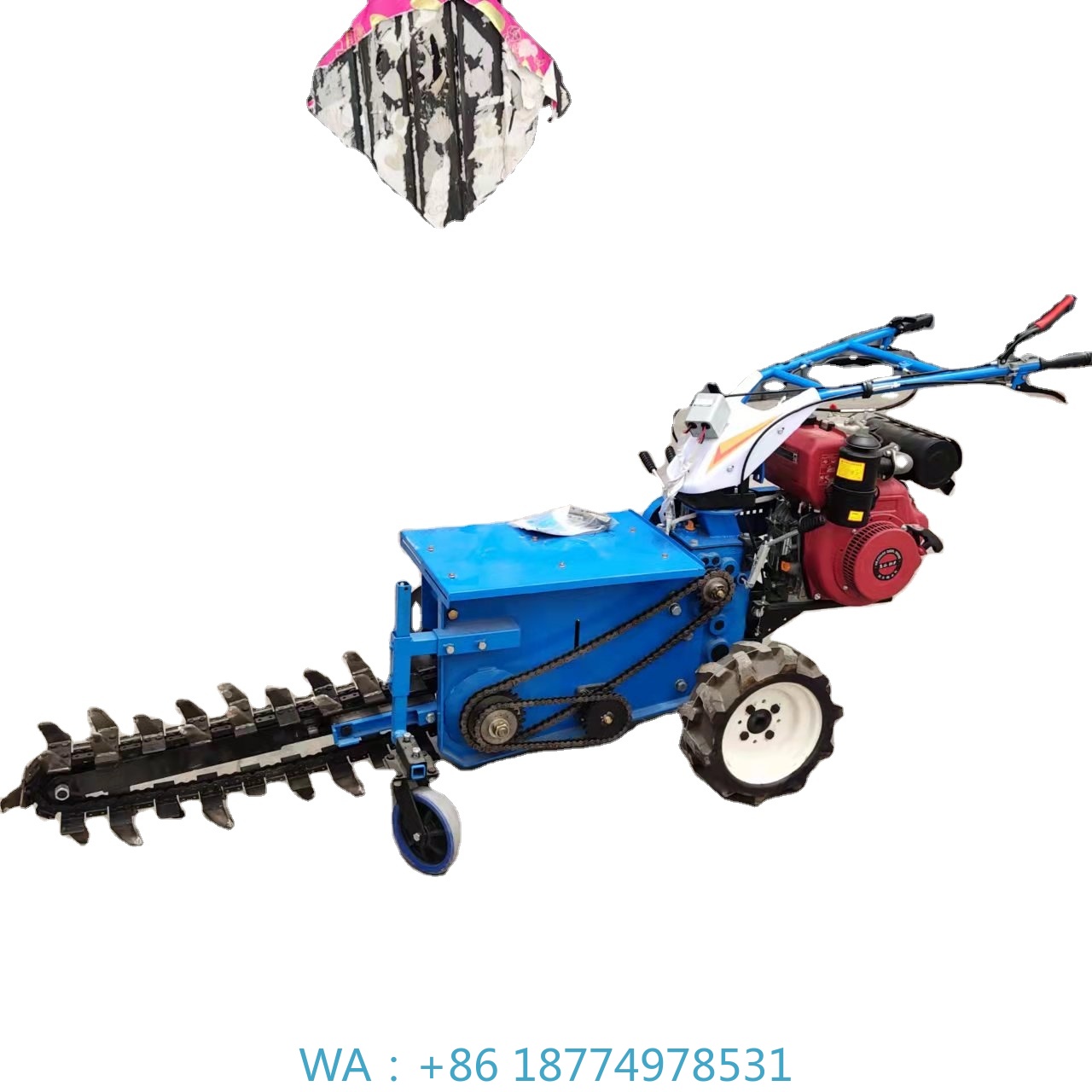 Para vala de cabos, uso domést - Trencher Machine Small avaliação e preço