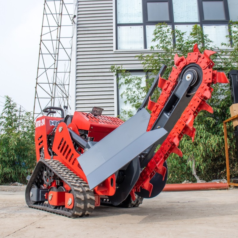 Trincheira de Esteira de Borra - Trencher Machine Small avaliação e preço