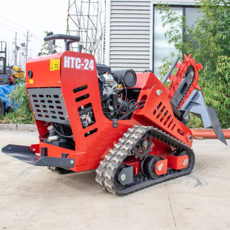 Trincheira de Esteira de Borra - Trencher Machine Small avaliação e preço