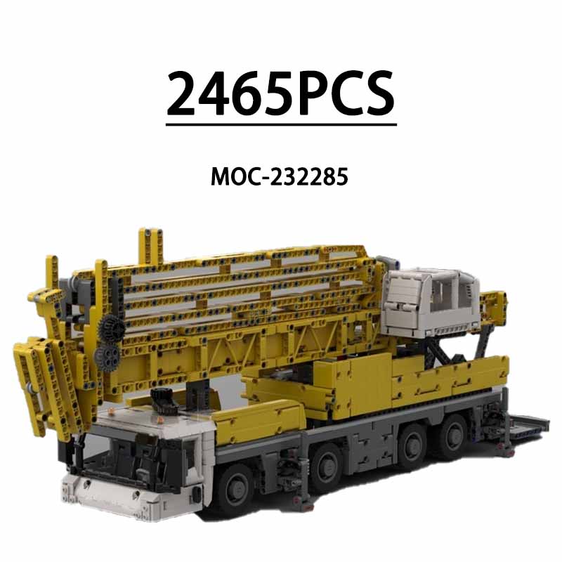 MOC-232285 guindaste mk88 equi - Heavy Equipment Lego avaliação e preço