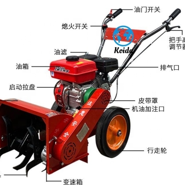 Mini Enxada Rotativa Multifunc - Trencher Machine Small avaliação e preço
