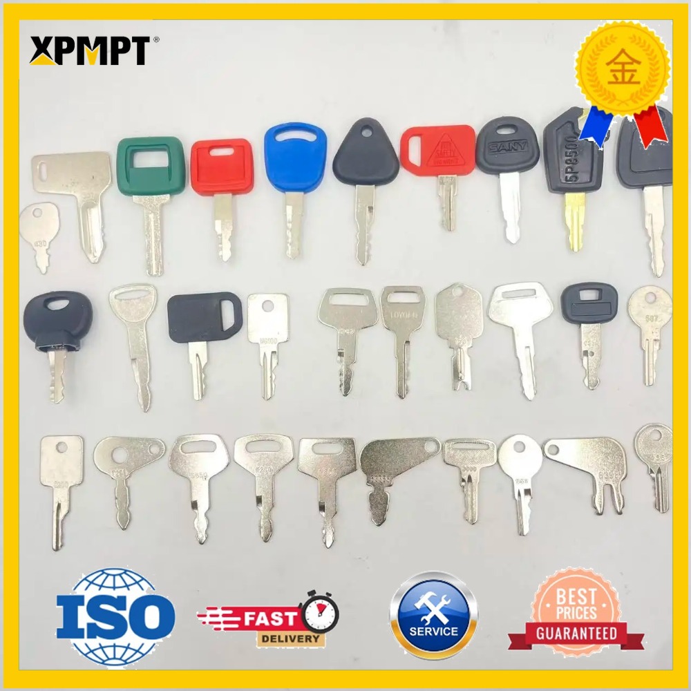 Conjunto de 30 Chaves para Equ - Heavy Equipment Keys avaliação e preço