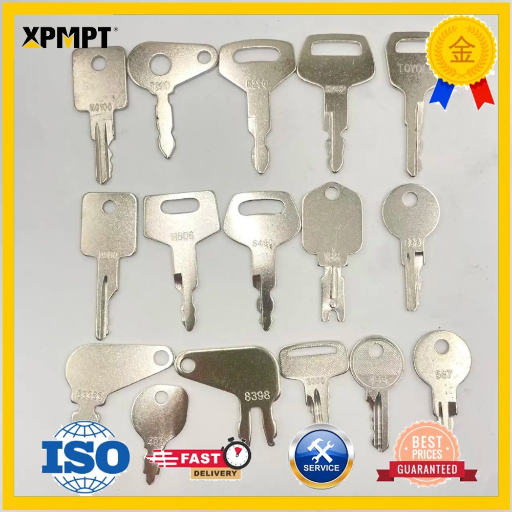Conjunto de 30 Chaves para Equ - Heavy Equipment Keys avaliação e preço