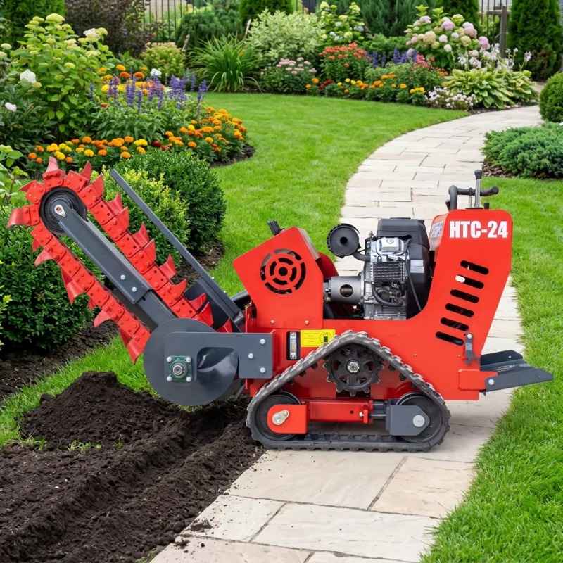 Máquina de escavação de valas  - Trencher Machine Small avaliação e preço