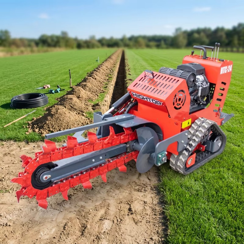 Máquina de escavação de valas  - Trencher Machine Small avaliação e preço