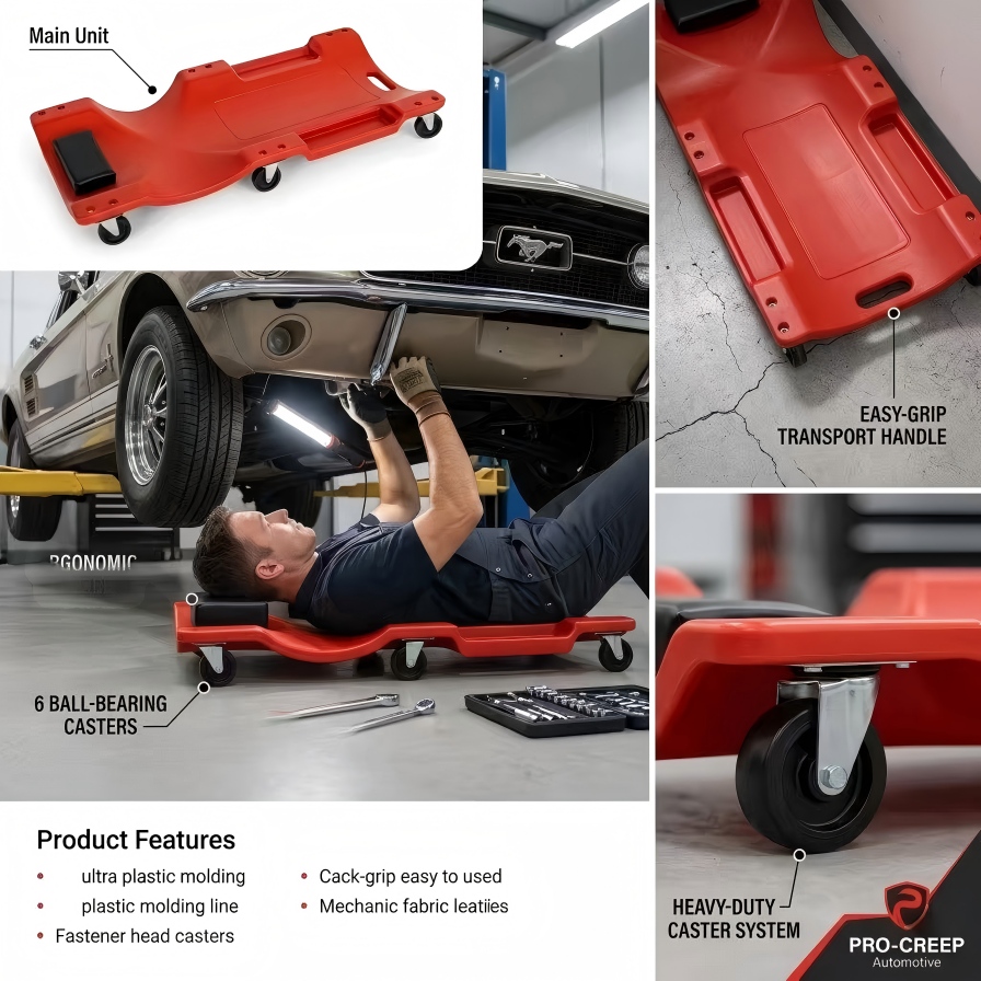 Carrinho de Mecânico Reforçado - Heavy Equipment Repair avaliação e preço