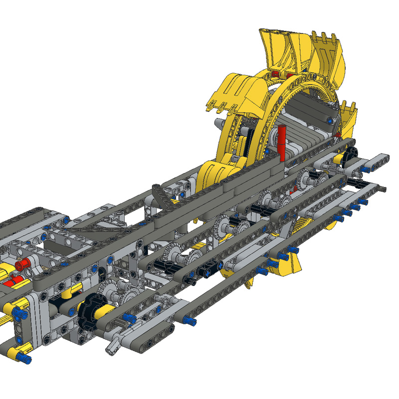 MOC-24566 novo 42055 slic bald - Heavy Equipment Lego avaliação e preço