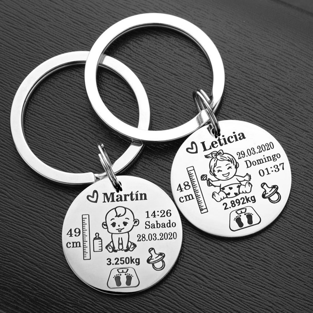 Personalizado chaveiro do bebê - Heavy Equipment Keys avaliação e preço