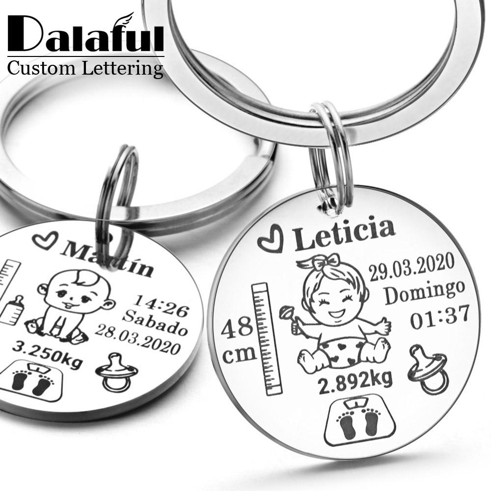 Adorável personalizado bebê me - Heavy Equipment Keys avaliação e preço