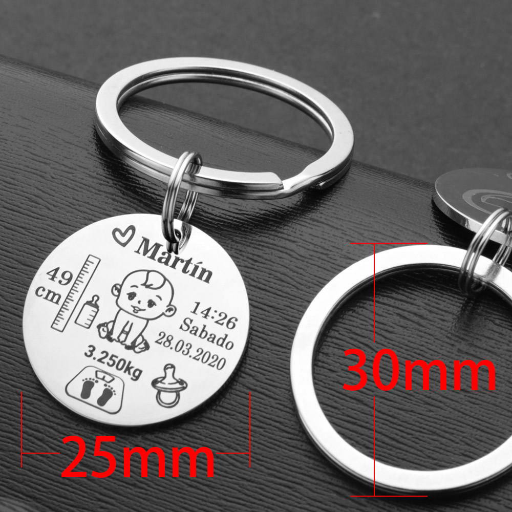 Adorável personalizado bebê me - Heavy Equipment Keys avaliação e preço